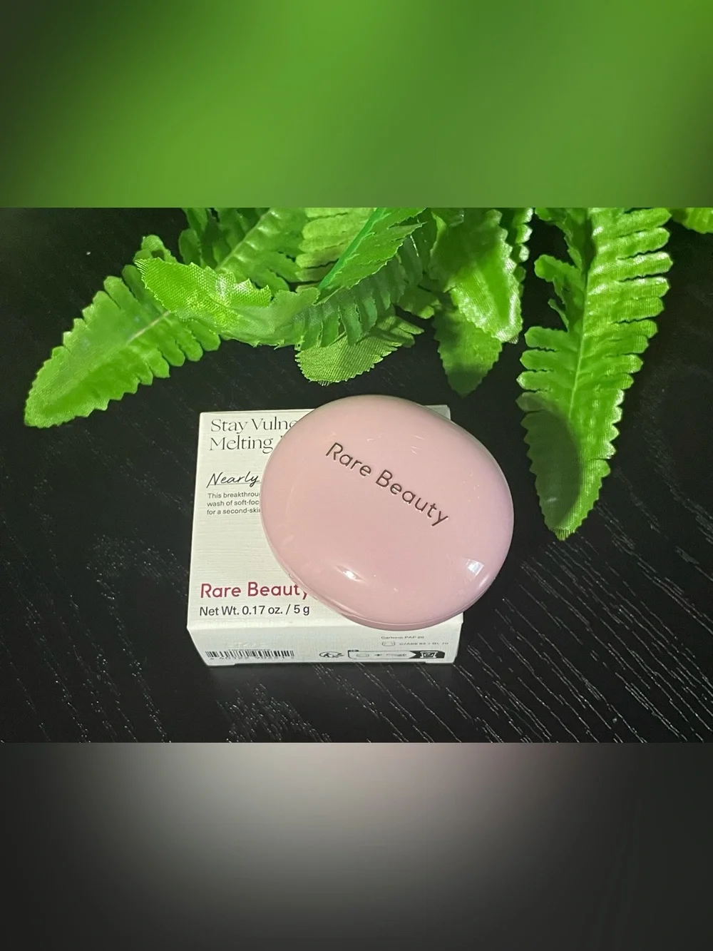 Rare Beauty Melting Cream Blush — Nearly Apricot